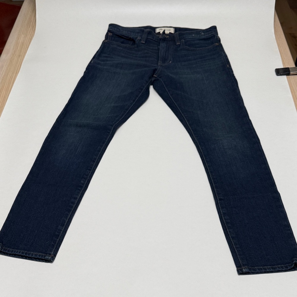 Madewell Men's Dark Blue Skinny Jeans